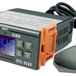 Controlador de Temperatura y Humedad STC-3028